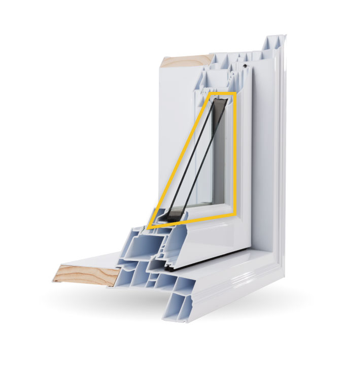 Bay Windows - Double-Glazed Low-E Argon Gas