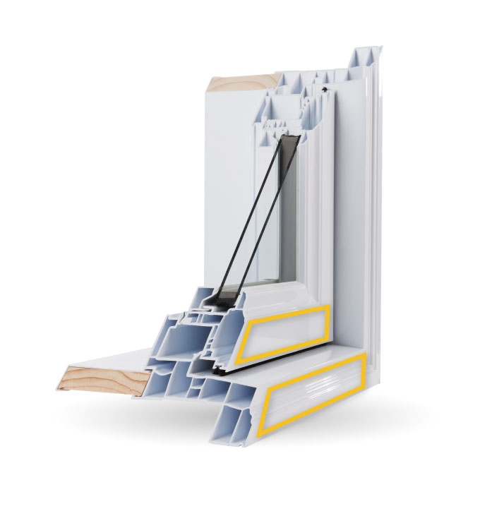 Awning Windows - High Gloss Finish