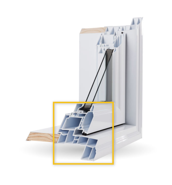 Casement Windows - Multi-Chamber Construction