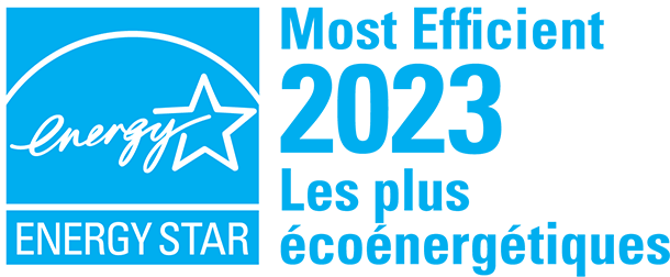 Nos fenêtres ont la cote Efficacité la plus haute d’Energy Star en 2023.